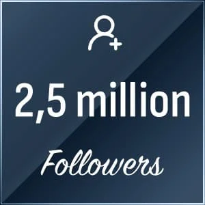 Buy 2.5 million Instagram followers - boost your account with 2.5 million new followers