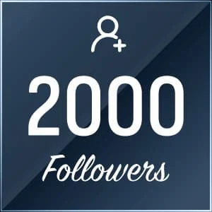 Buy 2000 Instagram followers - expand your account with 2000 new followers