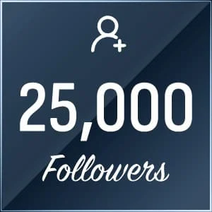 Buy 25,000 Instagram followers - amplify your account with 25,000 new followers