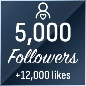 Buy 5,000 Instagram followers and 12,000 likes - enhance your account with 5,000 new followers and 12,000 likes