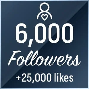 Buy 6,000 Instagram followers and 25,000 likes - elevate your account with 6,000 new followers and 25,000 likes