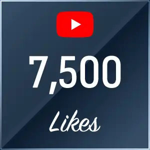 Buy 7500 Youtube Likes
