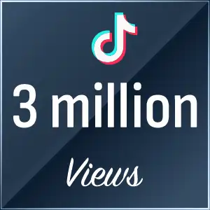 Buy 3 million TikTok Views